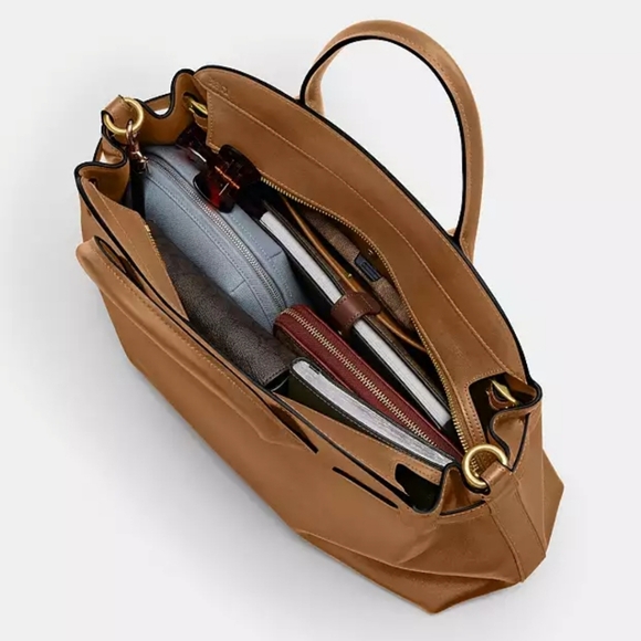 Coach Empire Carryall 40 in Honey Brown - Picture 3 of 13